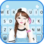 lovely sweet girl android application logo